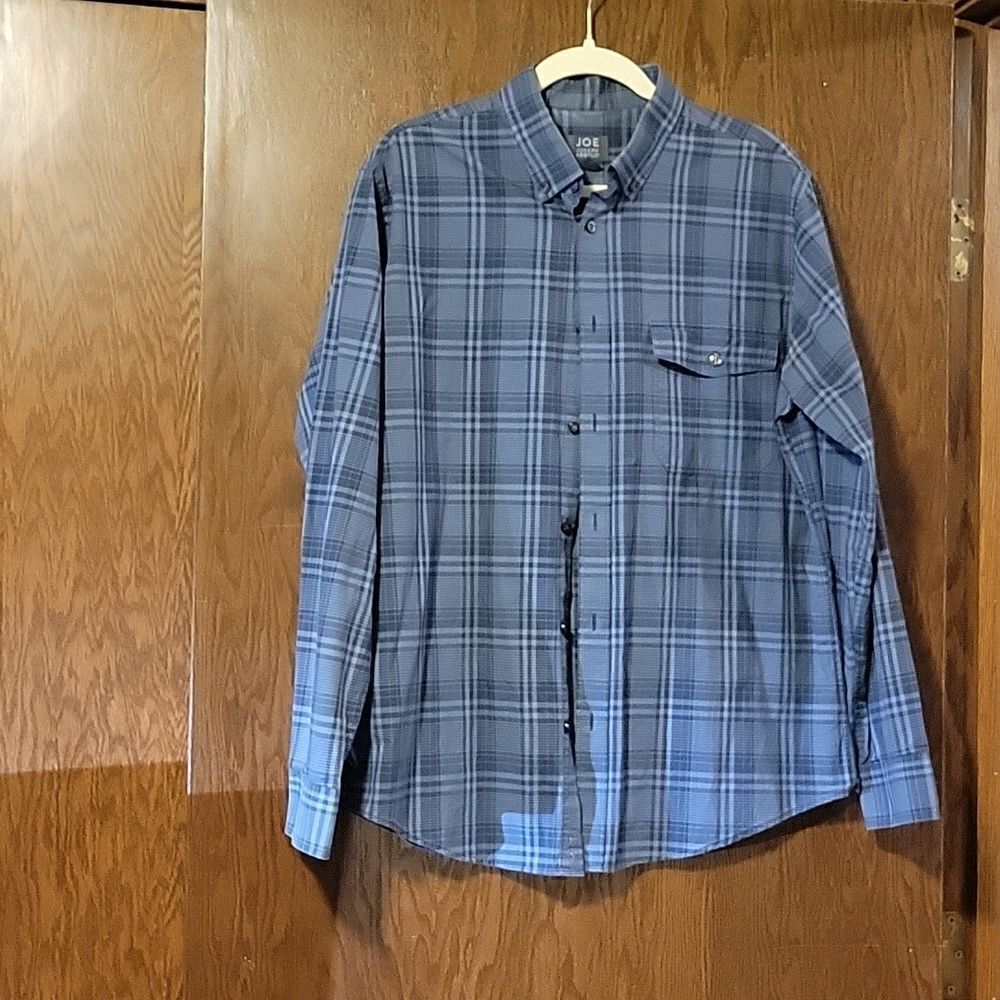 Joseph Abboud Men’s Shirt Plaid Size L